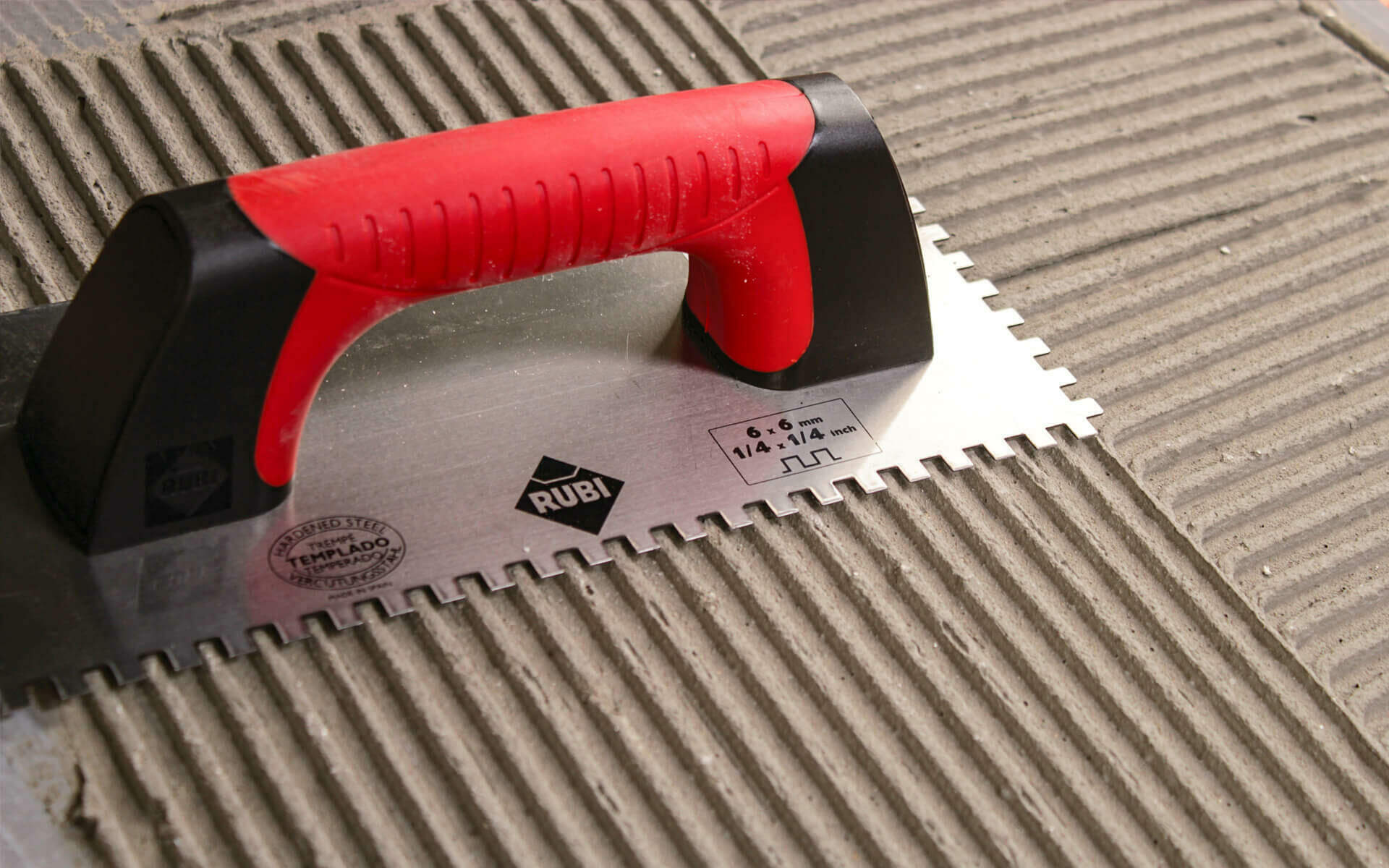 Hot to choose the right tile trowel size