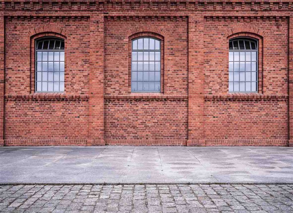 brick facade