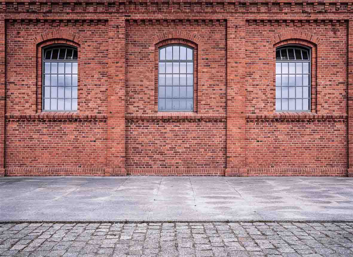 brick facade