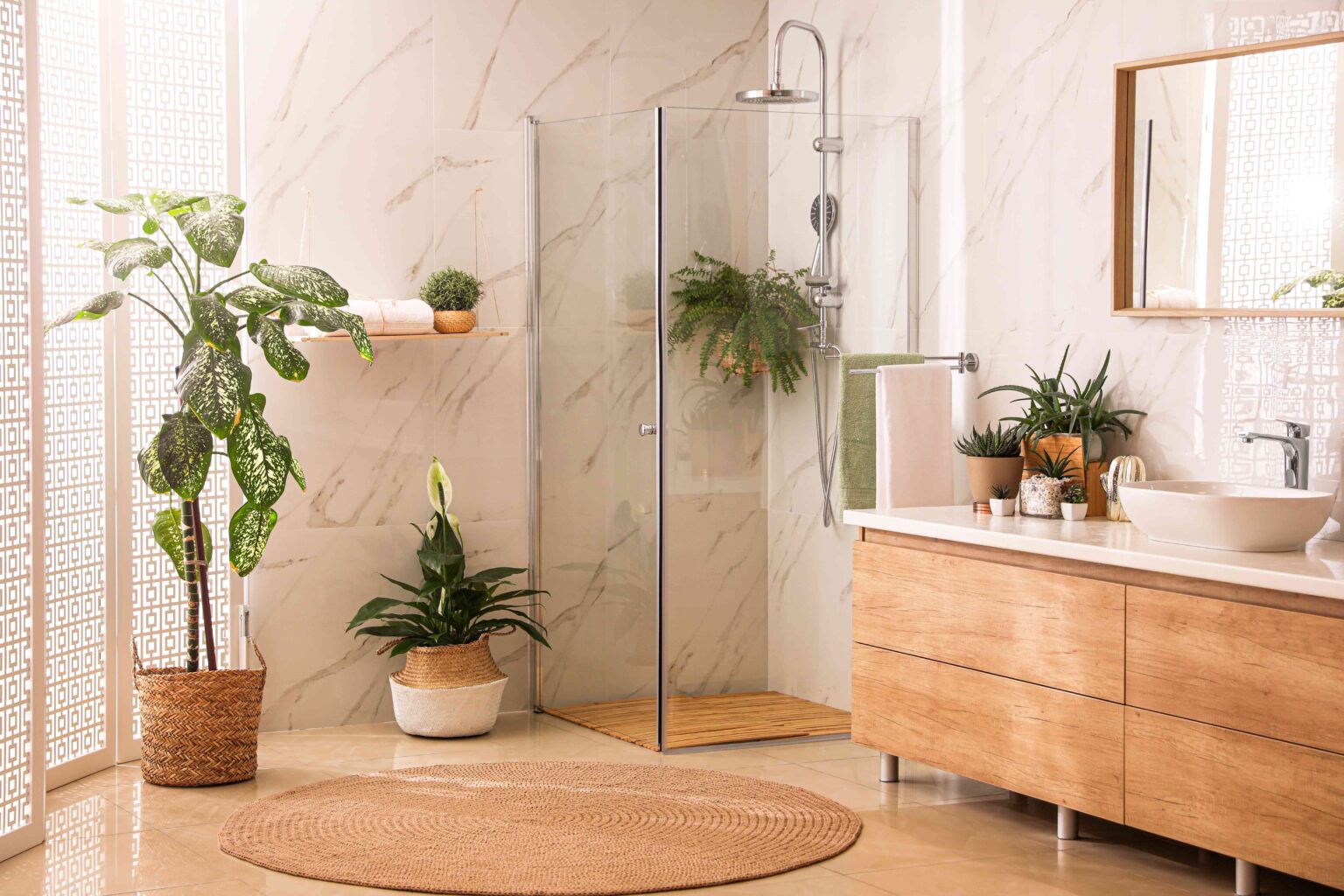 10 tendenze nell'installazione delle piastrelle per il bagno.