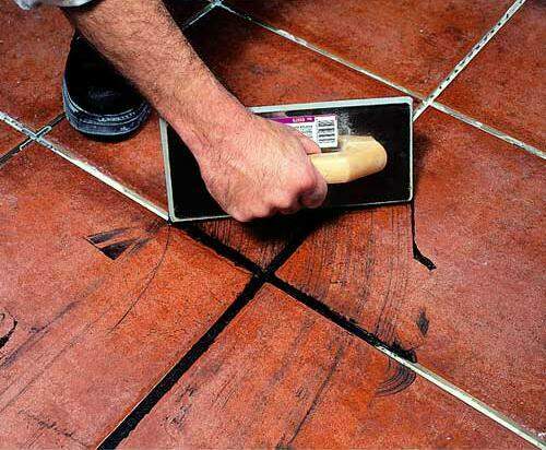 penny tile shower floor