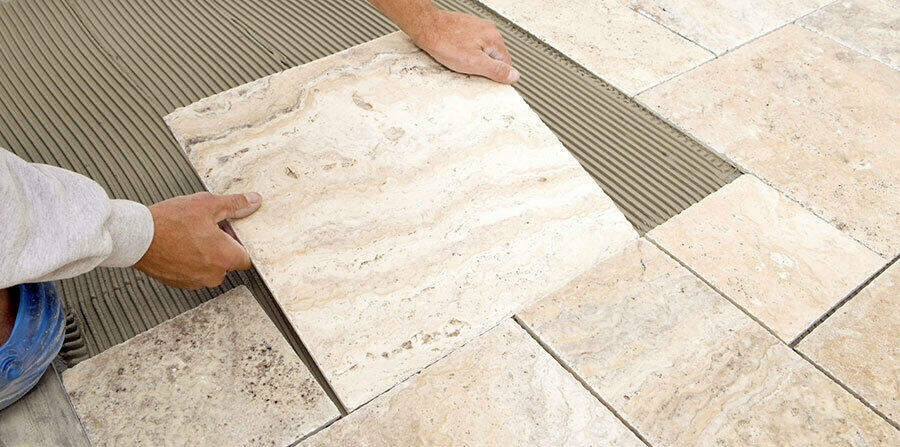 A Ceramic Tile Floor That Installs Twice As Fast