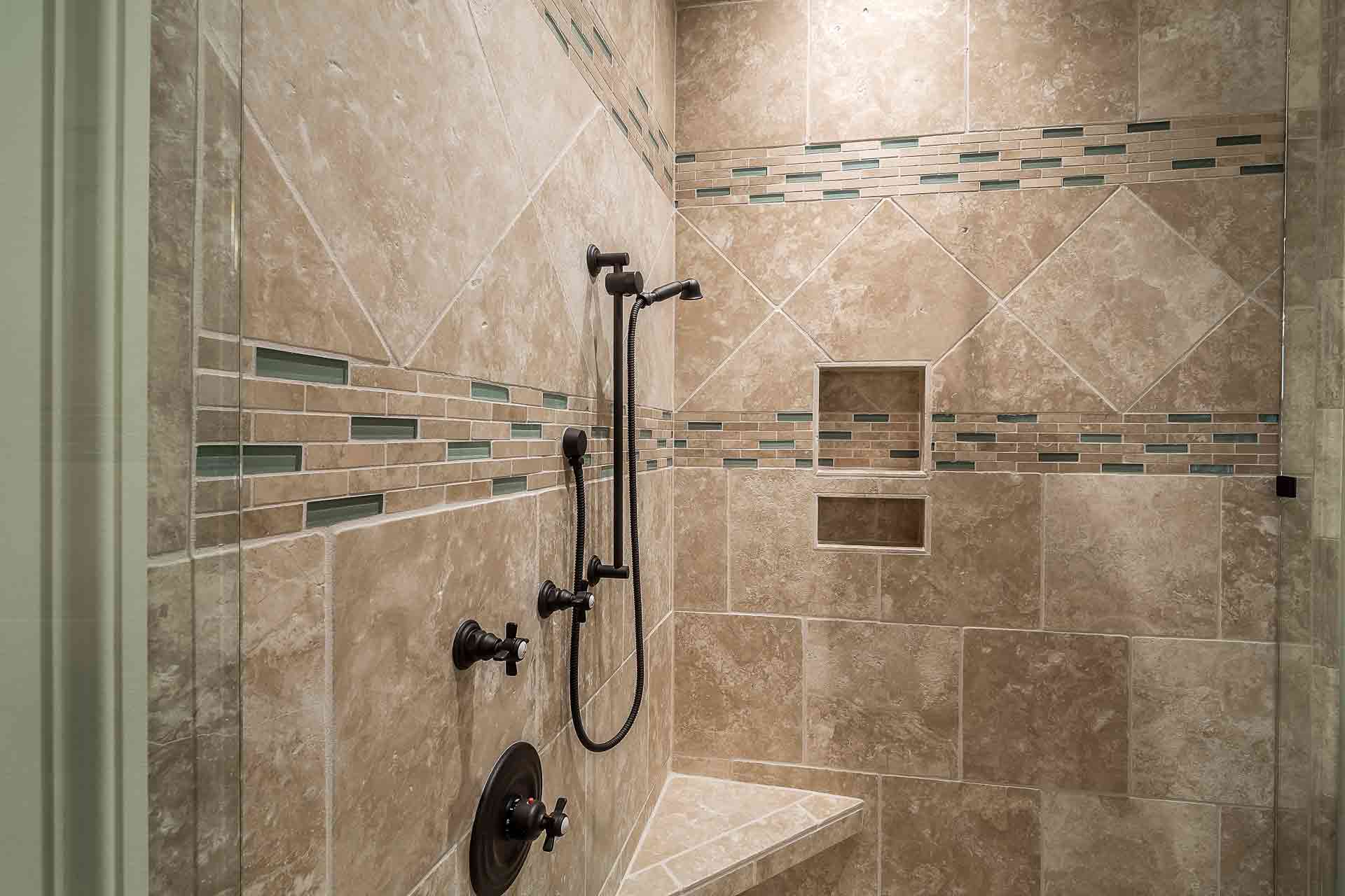 how to install tile shower