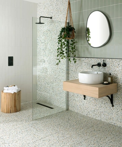 terrazzo floor tile patterns