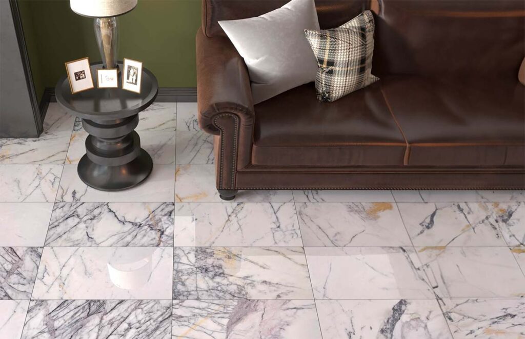 installing marble tile